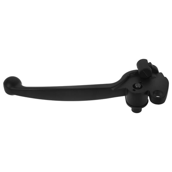 CTIRCHIU Motorcycle Brake Lever Metal Handle Black Replacement Part for Bike Safety and Control