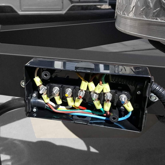 CTIRCHIU Electrical Junction Box for Trailer Wiring Durable Weatherproof Outdoor Project Box