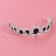 CTIRCHIU Dark Rhinestone Bridal Wedding Hair Accessory Sparkling Alloy Headpiece 1 Piece Elegant Hair Jewelry
