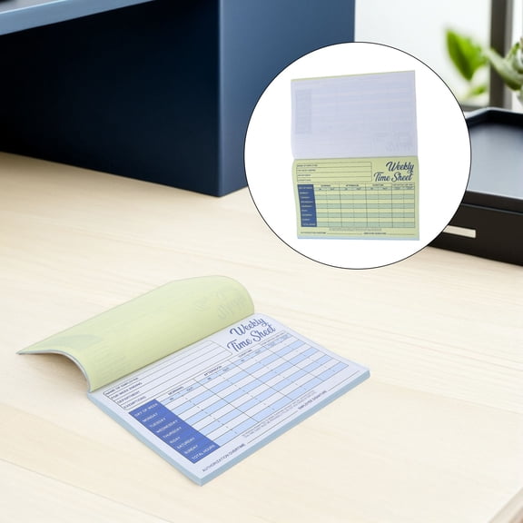 CTIRCHIU Employee History Tracker Multi Color Attendance Record Sheets for Office Use