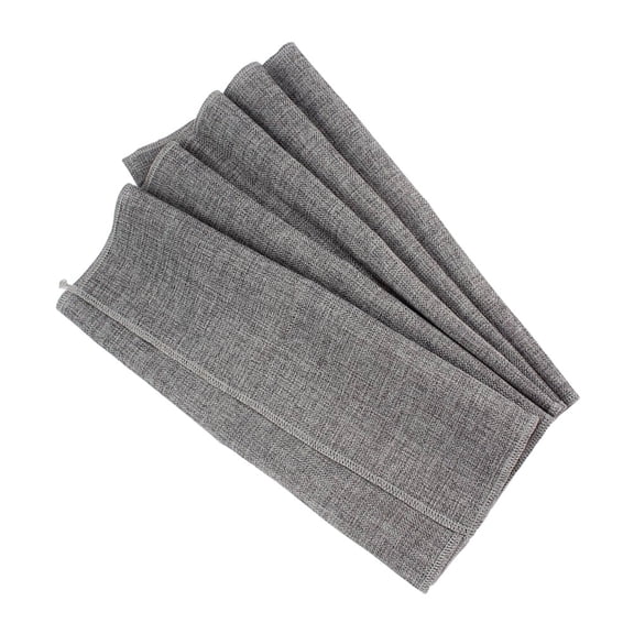 CTIRCHIU Burlap Table Runner Grey Color Lightweight for Dining Table Decor