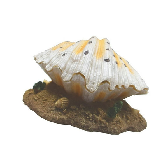 CTIRCHIU 1Pc Resin Aeration Shell Aquarium Decor Safe Material for Fish Tank Decoration