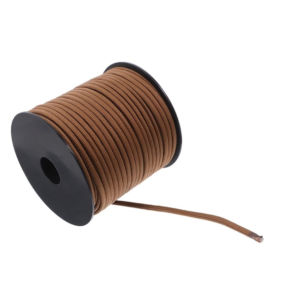 CTIRCHIU Outdoor Rope for Survival Nine Core Paracord Brown Weather Resistant 1Set