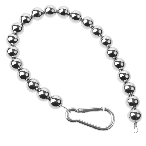 CTIRCHIU Flag Pole Rings Stainless Steel Heavy Beads Weighted Design Secure Hold for Flagpole