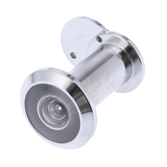 CTIRCHIU Plated Silver Zinc Alloy Door Pinhole Viewer Suitable for Home Office Hotel