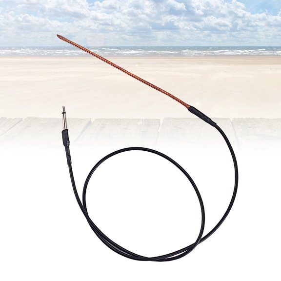 CTIRCHIU Guitars Piezo Pickup for Guitar Use Sensitive Copper Under Saddle Bridge Pickup Brown 80mm x 1.6mm