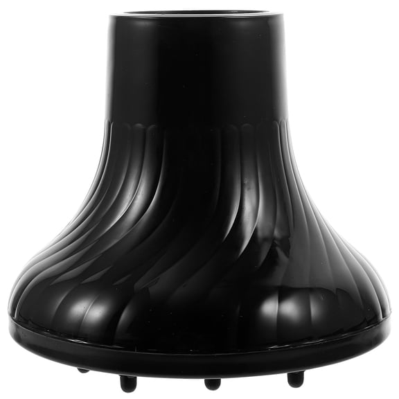 CTIRCHIU Hair Dryer Diffuser Attachment Black for Even Gentle Hair Styling and Volume