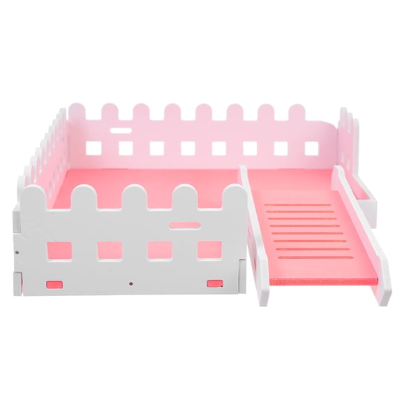 CTIRCHIU Hamster Level Platform Hamster Supplies Pink PVC 1Set