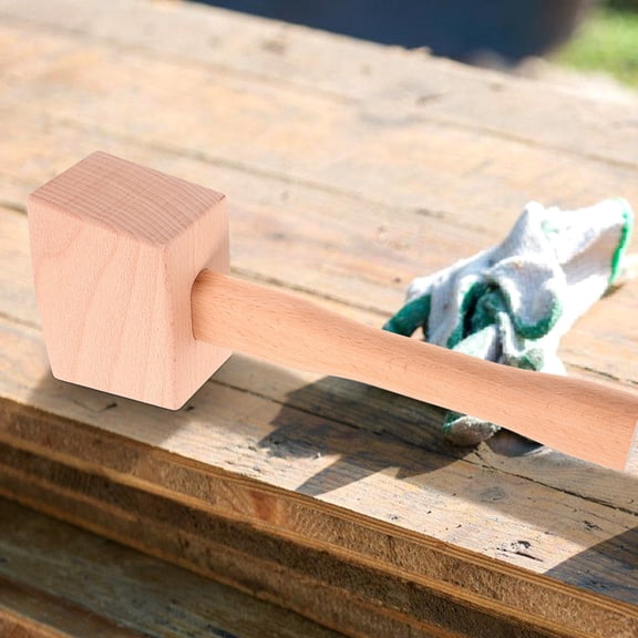 CTIRCHIU Chisel Mallet Wood Hammer with Sturdy Design for Precision Woodworking and Craft Applications