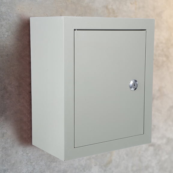 CTIRCHIU High Protection Outdoor Electrical Box Plated Silver Iron Enclosure for Harsh Weather