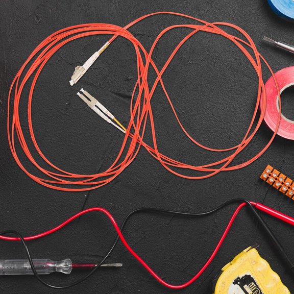 CTIRCHIU High Speed Lc to Lc Fiber Optic Patch Cable Multimode Fiber for Stable Data Center Use