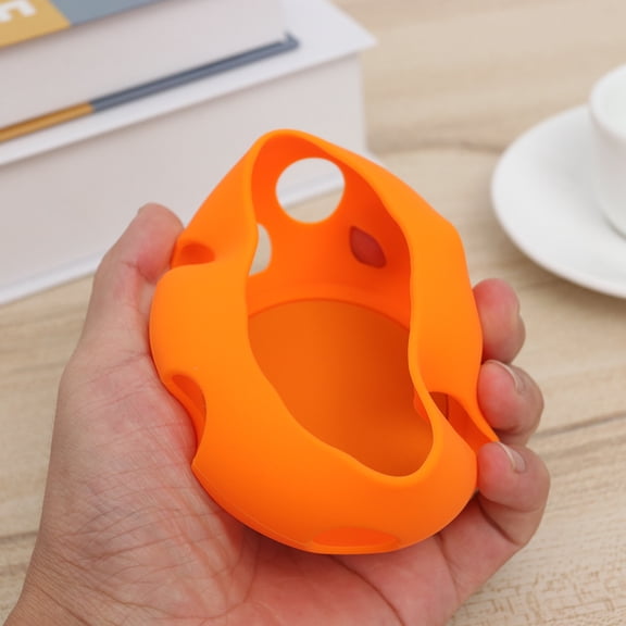 CTIRCHIU Orange Mini Silicone Protective Case for Home Use, Anti-Scratch Cover, 1 Piece, Stylish and Practical
