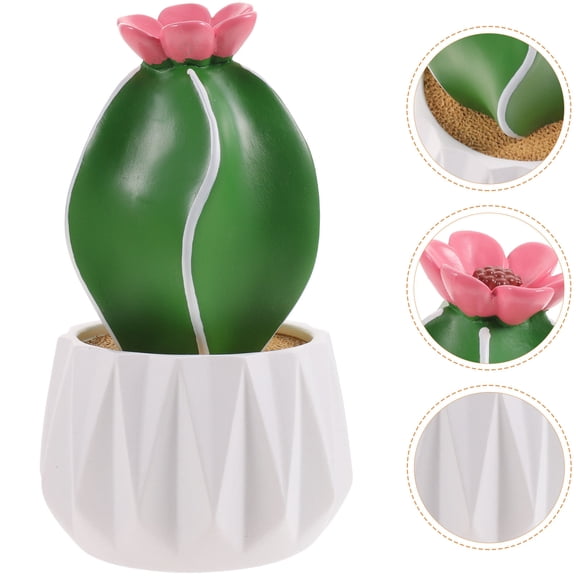 CTIRCHIU Artificial Resin Cactus Bonsai for Home and Table Decoration