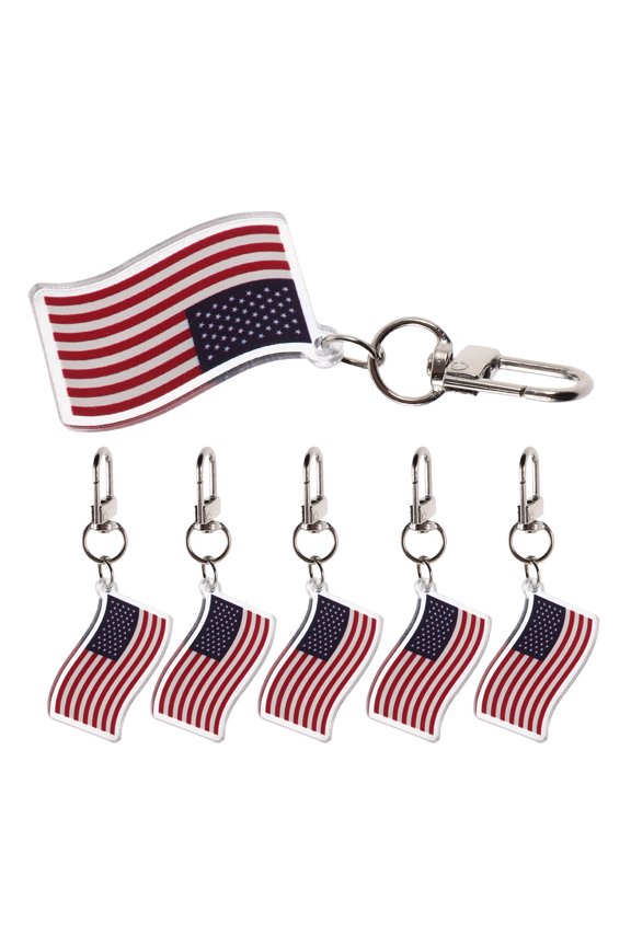 Keychain for Decoration Made from Durable Acrylic Multi Color Portable Stylish Design