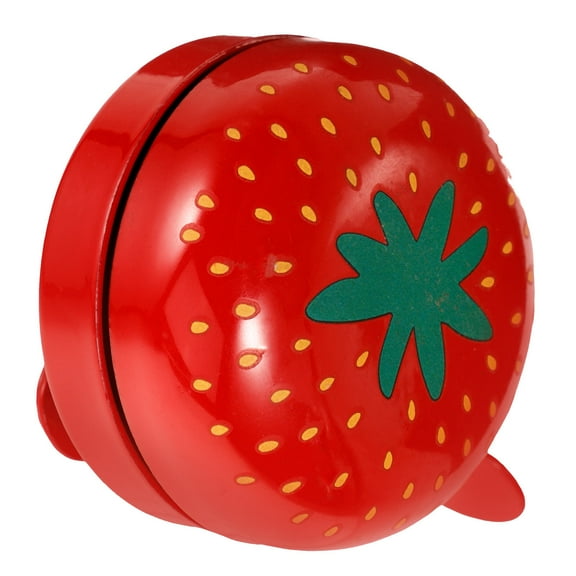 CTIRCHIU Red Strawberry Bike Bell Loud Ringing Tone Adjustable Handlebar Bell for Bikes