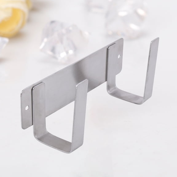 CTIRCHIU Wall Mounted Pot Lid Holder Rack Stainless Steel Kitchen Organizer Stand for Pot Lids 1 Piece