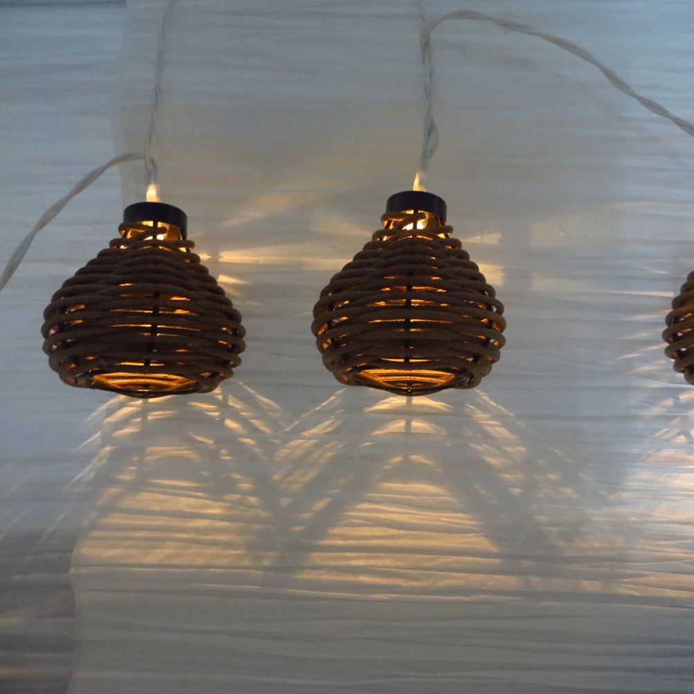 Led Rattan Light CTIRCHIU LED Rattan Ball ng Lights Indoor Outdoor Energy Saving ...