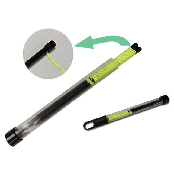 CTIRCHIU Black Fiberglass and Nylon Golf Alignment Stick for Improved Putting Accuracy and Eye Line Training