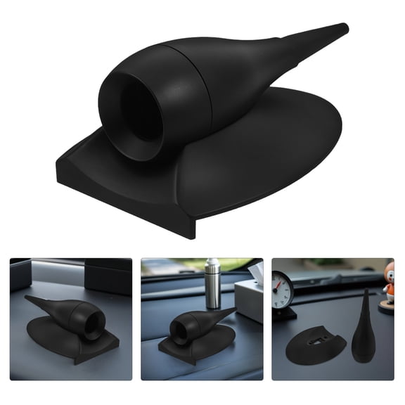 CTIRCHIU Lightweight Black Plastic Tweeter Housing for Car Audio with Low Distortion and Easy Installation