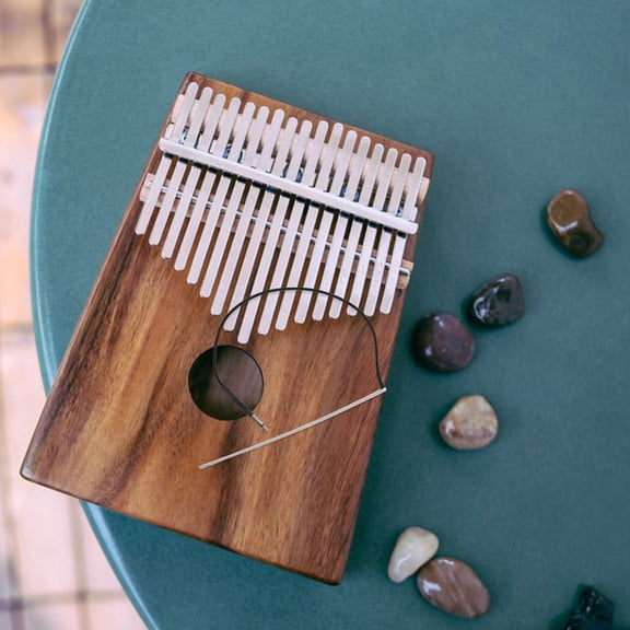 CTIRCHIU Professional Kalimba Pickup Bar Ceramic Piezo Acoustic Finger Piano Accessory Black