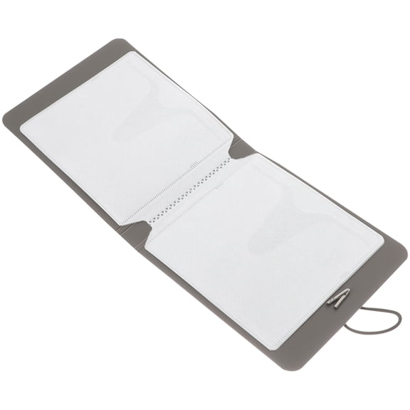 CTIRCHIU CD Storage Case Rope Design with Buckle Pp Binder 12 Capacity