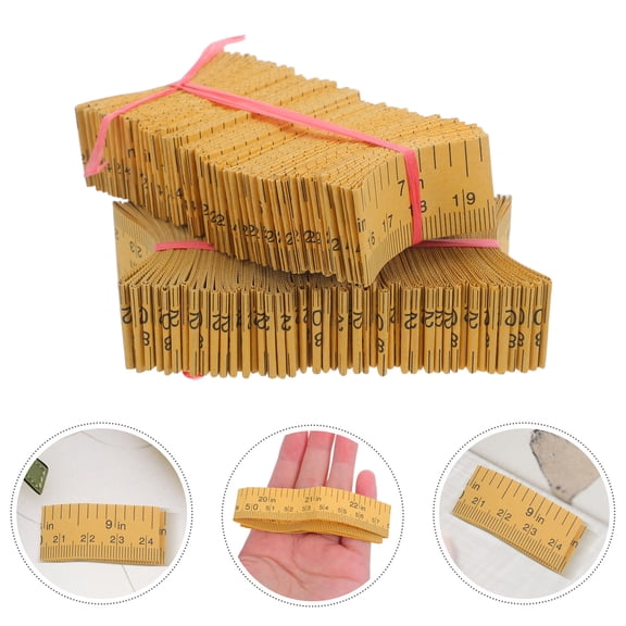 CTIRCHIU Lightweight Paper Measuring Tape for Sewing and Clothing Measurements in Khaki Color