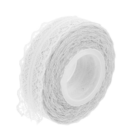 CTIRCHIU Lightweight White Lace Ribbon for Wedding and DIY Present Wrapping Projects