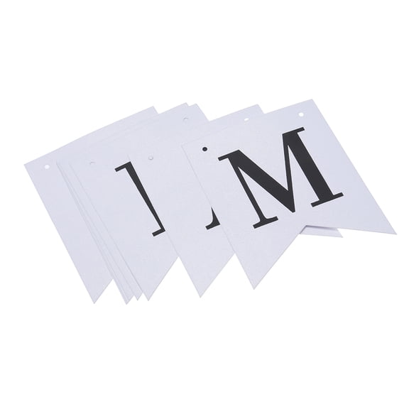 CTIRCHIU Marry Me Banner Multi-Color Paper Bunting Garland for Wedding Party Decoration and Engagement Celebrations