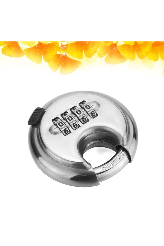 1Pcs Portable Travel Lock in Silver for Suitcase and Backpack Security