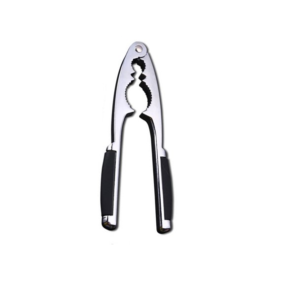 CTIRCHIU Metal Nutcracker Clip Tool for Nuts with Ergonomic Handle 1Pack