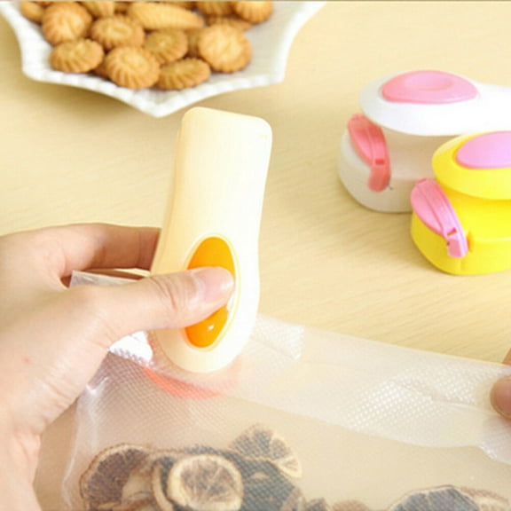 CTIRCHIU Blue Bag Heat Sealer Capper Portable Plastic Bag Sealing Machine for Home Storage