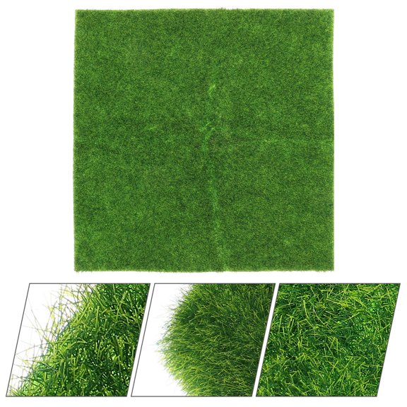 CTIRCHIU Miniature Landscape Ornament Decorative Fake Grass for Project PVC Set