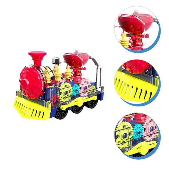 CTIRCHIU Model Train Electric Train with Sound Simulation in Multi Plastic for Childhood Entertainment 1Pcs