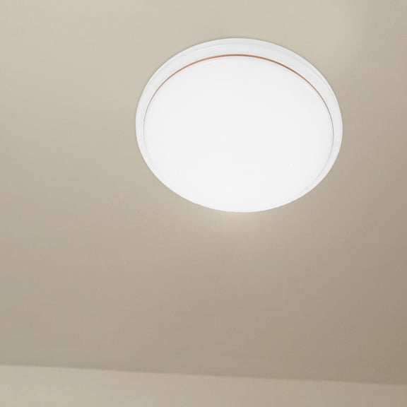 CTIRCHIU Modern PVC Dome Lamp Shade 22.7cm Diameter Ceiling Light Cover