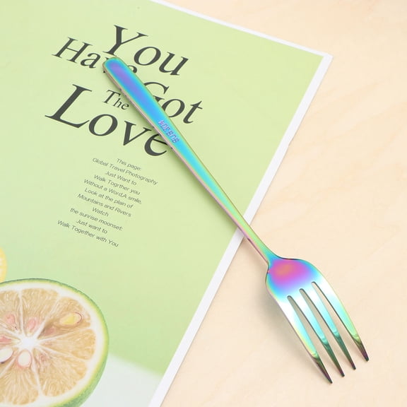 CTIRCHIU Anti-Rust Multi Color Stainless Steel Forks for Everyday Use