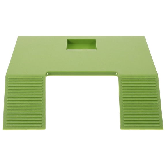 CTIRCHIU Green Plastic Turtle Basking Area, Multi-Functional for Aquarium Decor