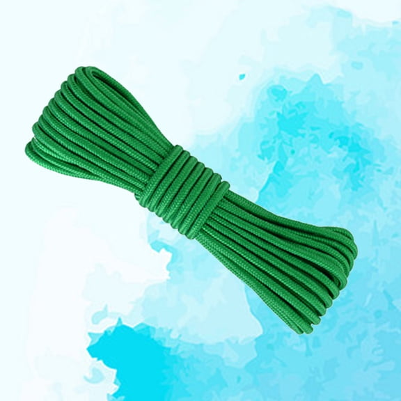 CTIRCHIU Multipurpose Rope for Indoor and Outdoor Use 1Pack Green Braided
