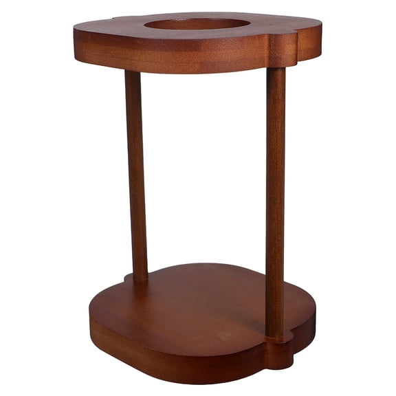 CTIRCHIU Portable Wooden Coffee Dripper Stand with Filter Holder for Outdoor and Countertop Brewing, Easy to Use and