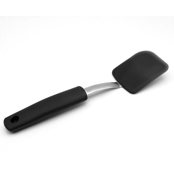 CTIRCHIU Non Stick Silicone Kitchen Spatula with Handle for Fish Meat Eggs Pancakes Stir Fry