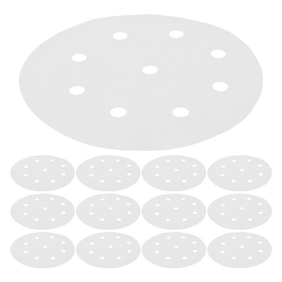 CTIRCHIU White Perforated Parchment Paper Steamer Sheets for Dumplings and Steamed Buns