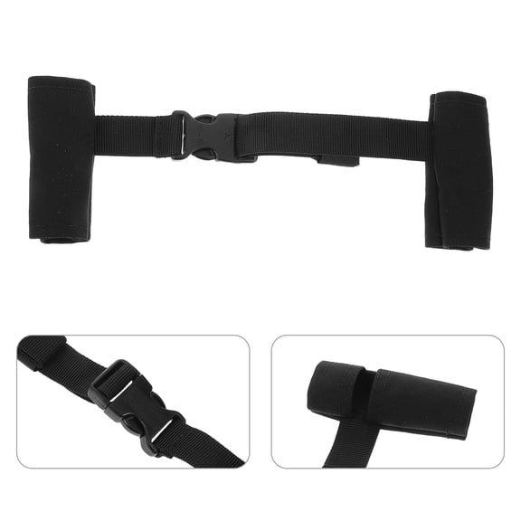 CTIRCHIU Black Nylon Scuba Diving Webbing Buckle Set for Professional Divers, and Secure 1 Piece