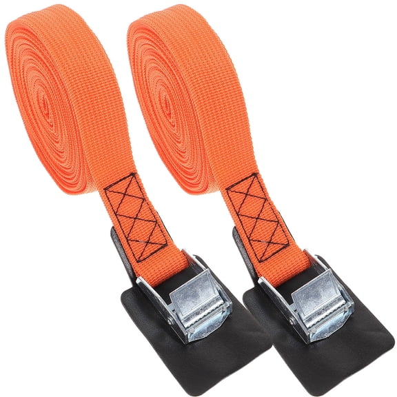 CTIRCHIU Orange Endless Ratchet Strap Heavy Duty Tie Down Straps for Car Cargo Lashing and Outdoor Equipment