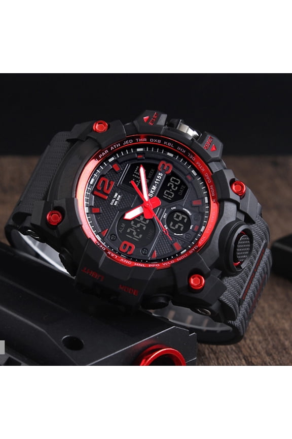 Sports Watch for Men and Women, Wristwatch with Stopwatch, Night Light, Date Display, and Multifunctional