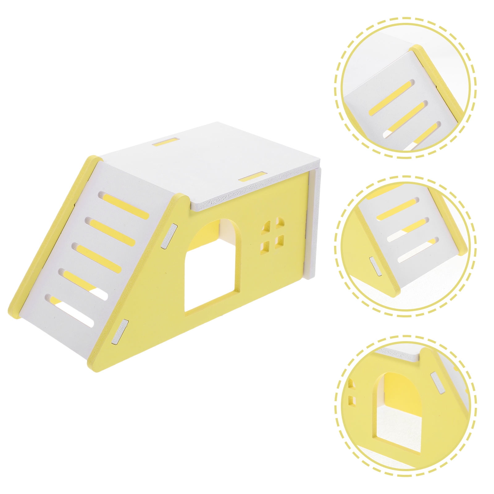 Photo inspiration: Ctirchiu 1Set Small Pet Hamster Hideaway Yellow Cozy Nest With Photo Inspiration