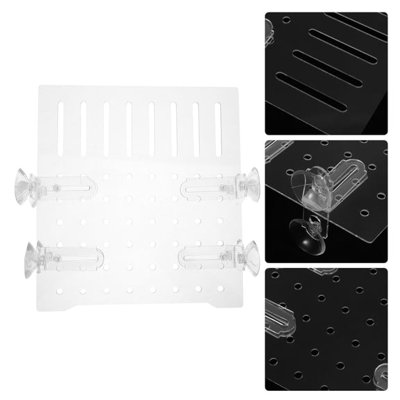 CTIRCHIU Partition Tank Accessories Fish Tank Divider Acrylic Water Flow Regulation For Aquariums 1Pack