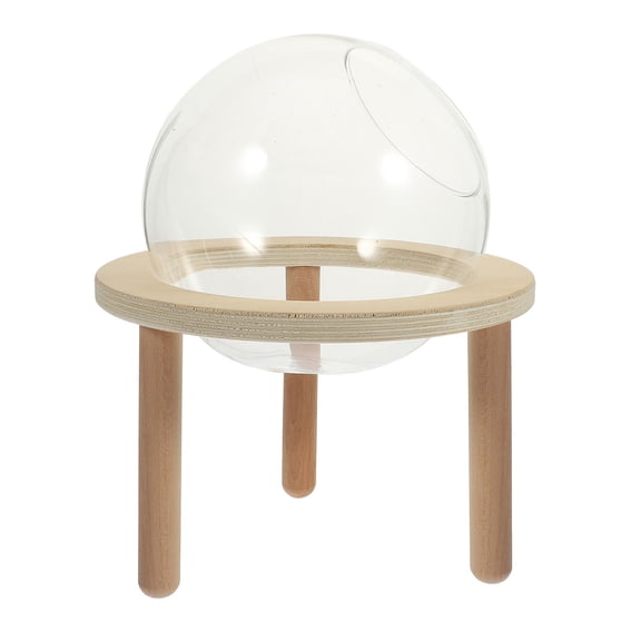 CTIRCHIU Household Transparent Hamster Sand Bath Container with Wear-Resistant Sturdy Material