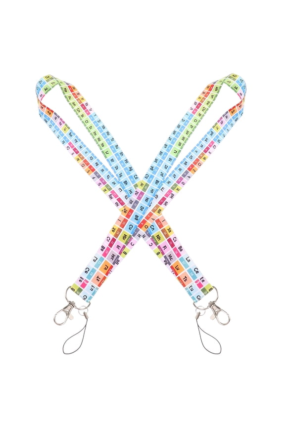 2Pcs Breakaway Lanyards for ID Badges with Clip, Key Phone Holder, Durable ID Card Neck Strap