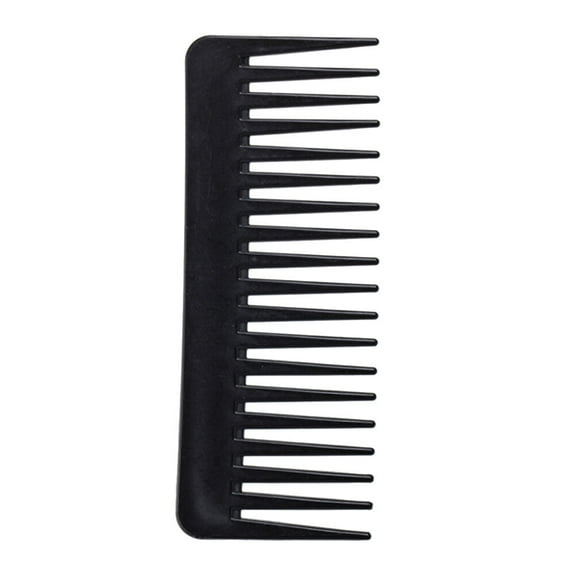 CTIRCHIU Plastic Haircut Comb with Rounded Teeth Sturdy Hard Plastic Handle for Easy Hair Styling