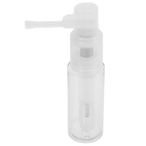 CTIRCHIU Plastic Powder Spray Bottle with Wide Mouth for Easy Refill Transparent Portable Container for Powder Storage