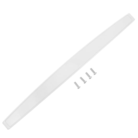 CTIRCHIU Plastic Refrigerator Door Repair Part Plated Silver Handle with Durable Anti Slip Surface